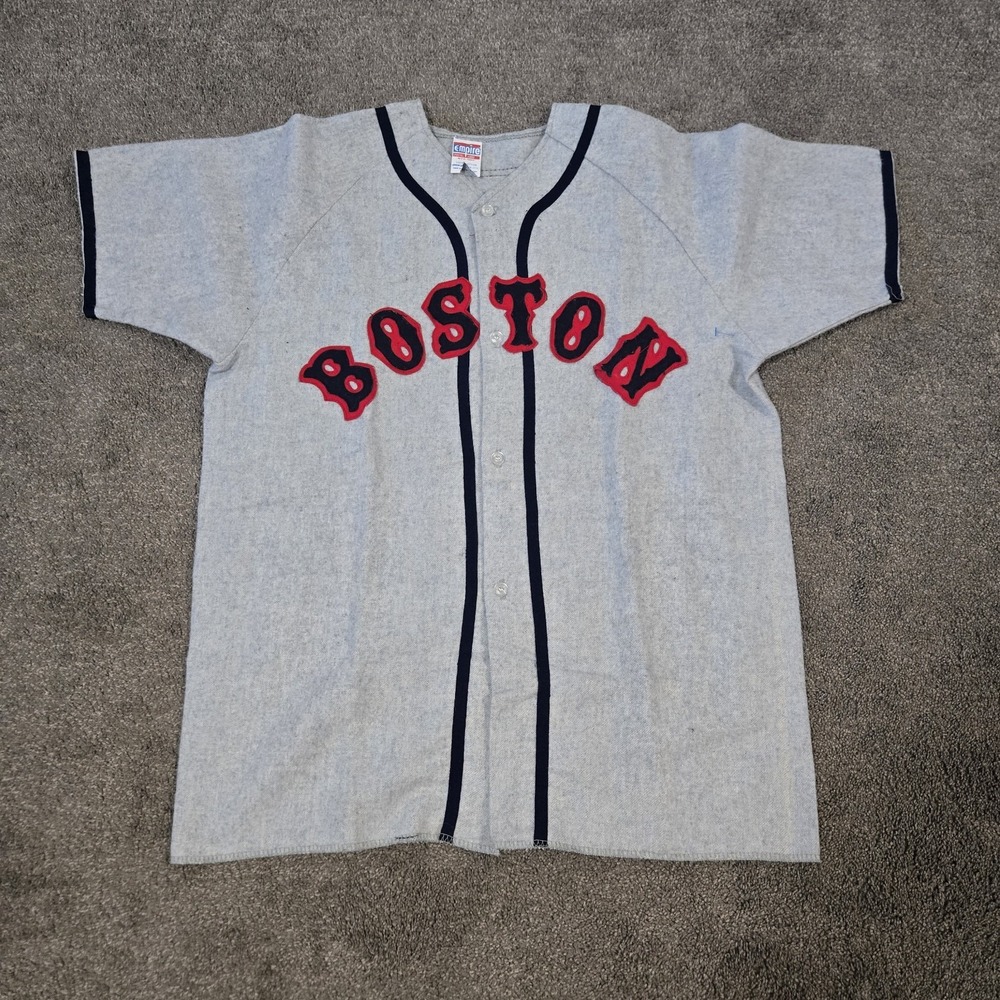 Vintage Boston Red Sox Baseball Jersey - Empire Sporting Goods NYC -‎ Union Made